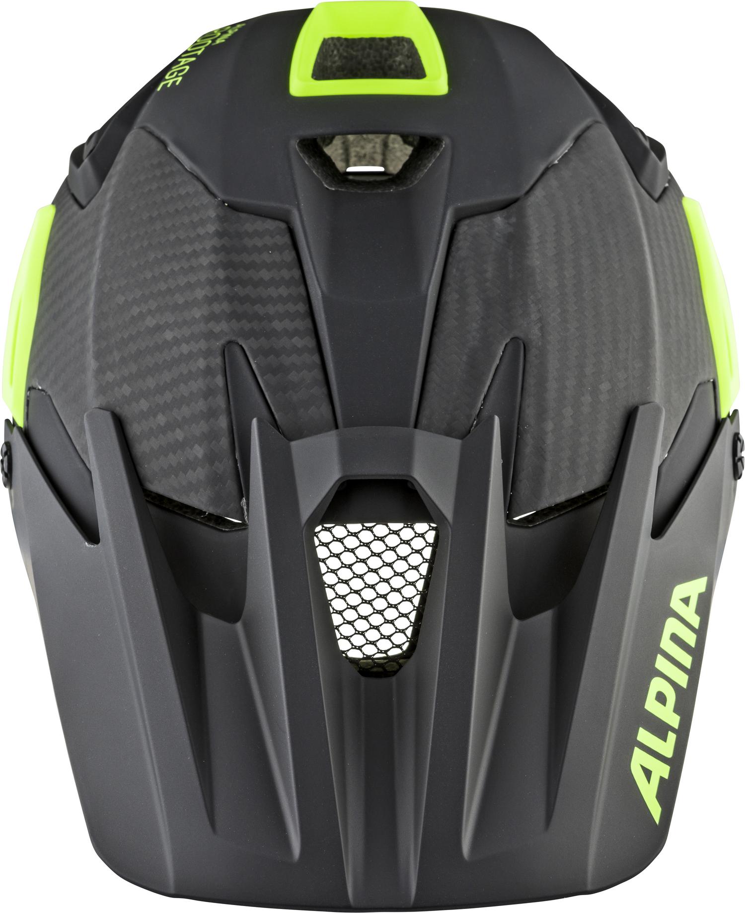 black-neon yellow matt